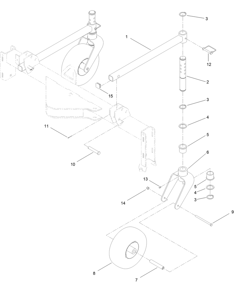Caster Wheel Assembly