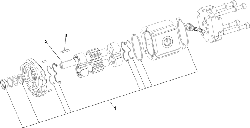 Hydraulic Gear Motor No 104 2010