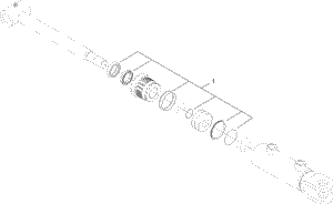 Hydraulic Cylinder Assembly No 110-0079