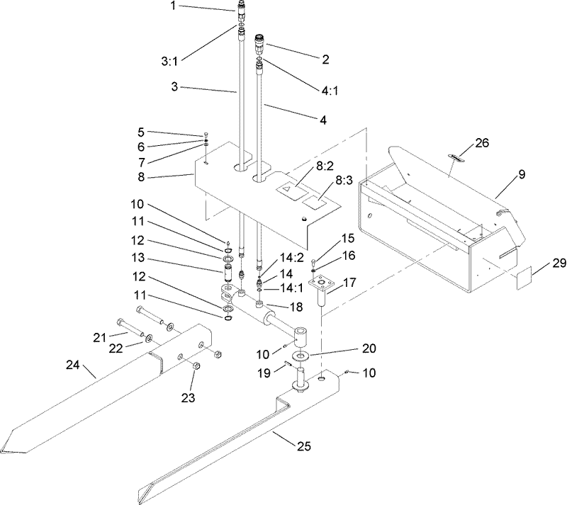 Tree Fork Assembly