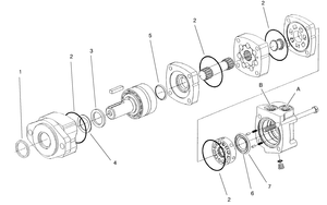Hydraulic Motor Assembly No 98-9084