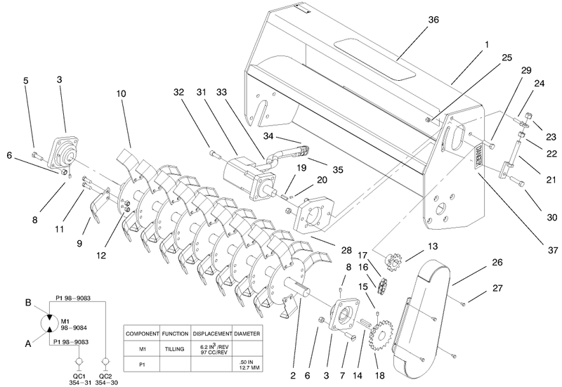 Tiller Assembly