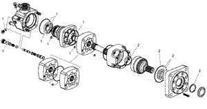 Hydraulic Motor Assembly No 104-5701