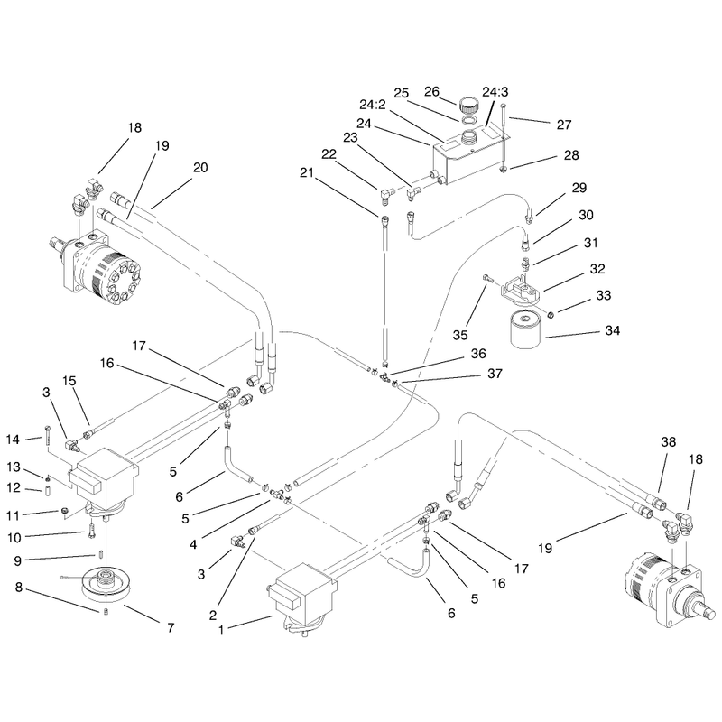 Hydraulic System Assembly