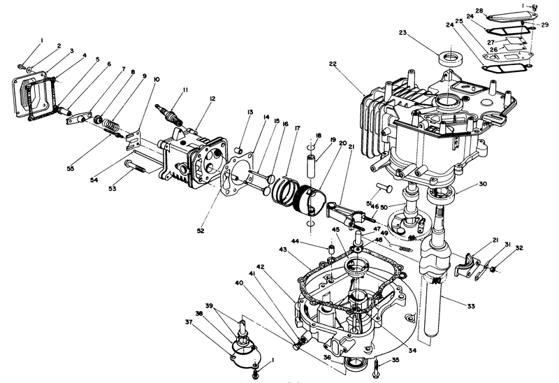 Engine Assembly continued Model No Vmh7