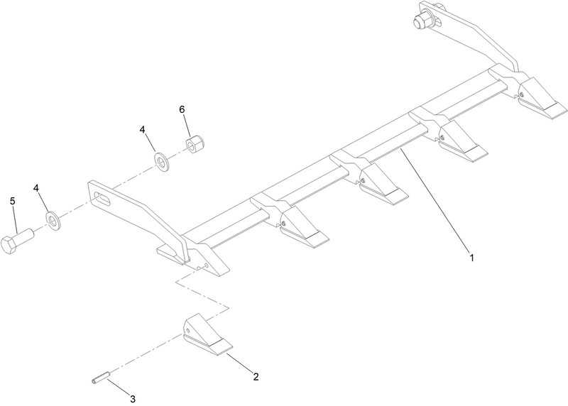 Tooth Bar Assembly No 104 6020