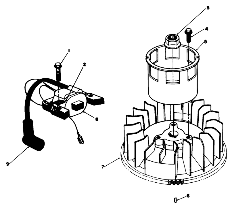 Engine Assembly Model No Vmh 7 continued