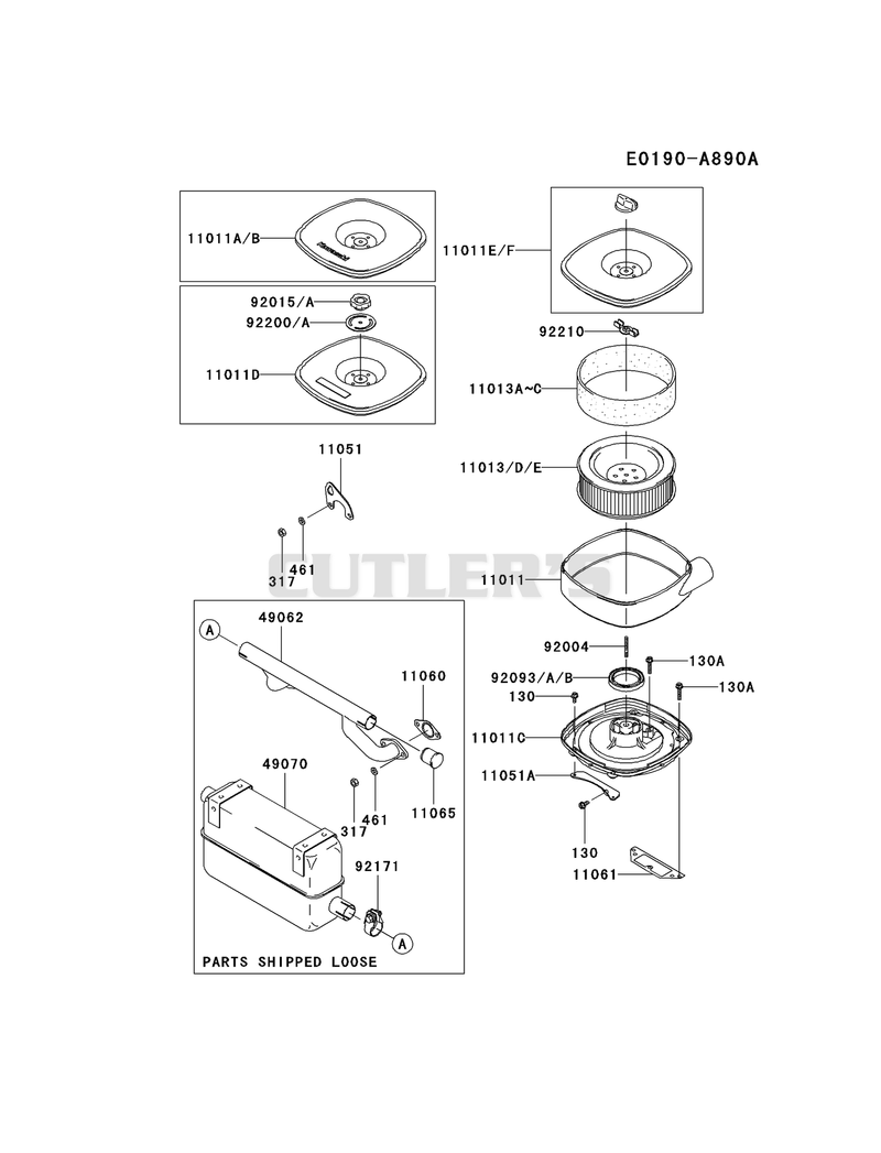 AIR-FILTER/MUFFLER