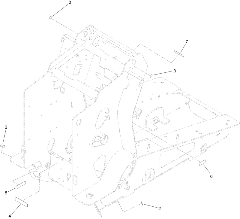 Main Frame Assembly No 145 4421