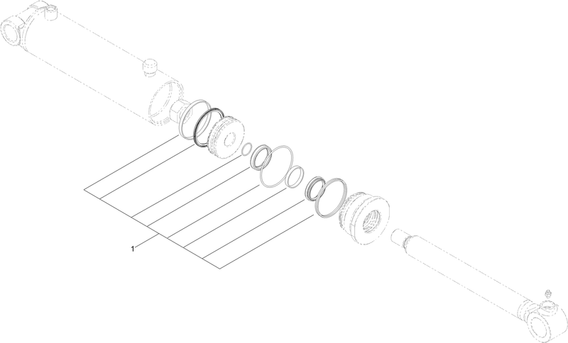 Hydraulic Cylinder Assembly No 145 4446
