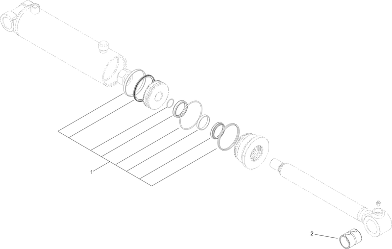 Hydraulic Cylinder Assembly No 147 6889