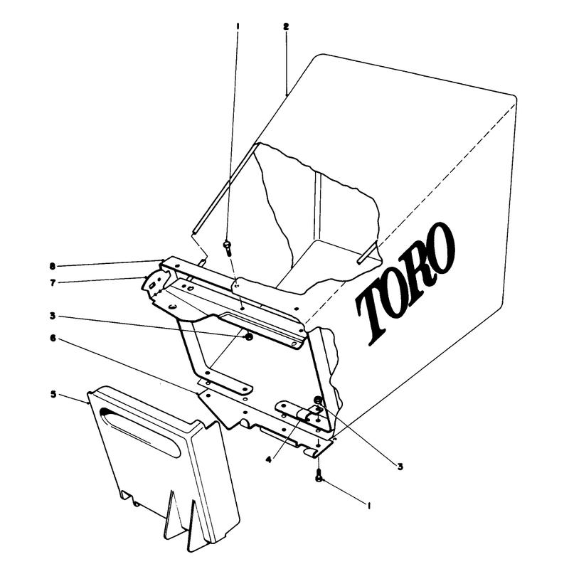 Grass Bag Assembly