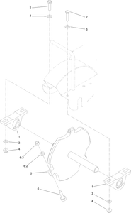 3 Tooth Grinder Wheel Assembly