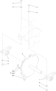 3 Tooth Grinder Wheel Assembly