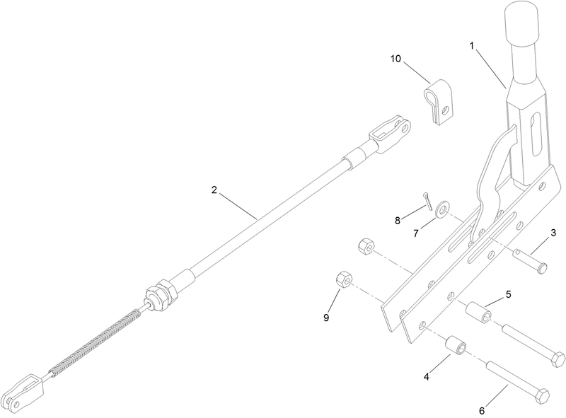 Brake Lever Assembly No 120 1797