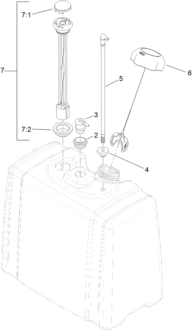 Fuel Tank Assembly No 115 9048