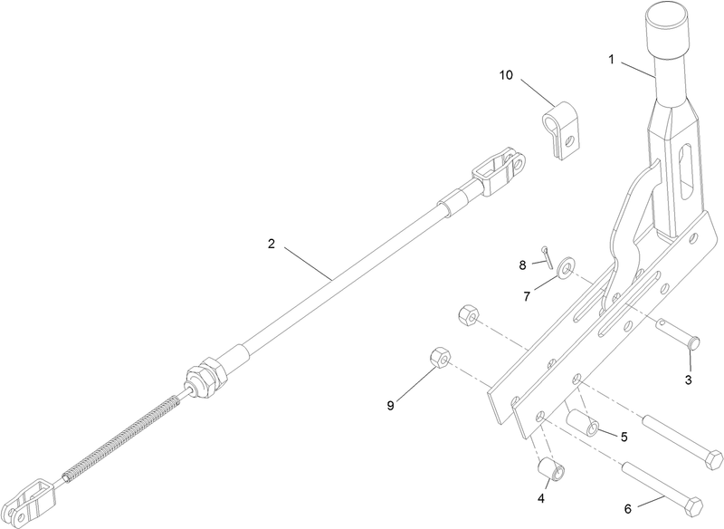Brake Lever Assembly No 120 1797
