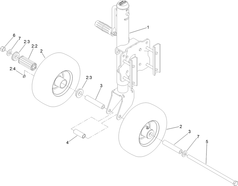 Jack Assembly No 120 1421