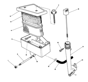 Air Cleaner Engine Model No Vmh7-4