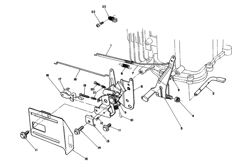 Governor Assembly engine Model No Vmh7 4