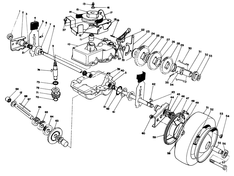 Gear Case Assembly