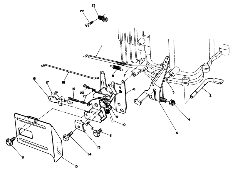 Governor Assembly engine Model No Vml0 4