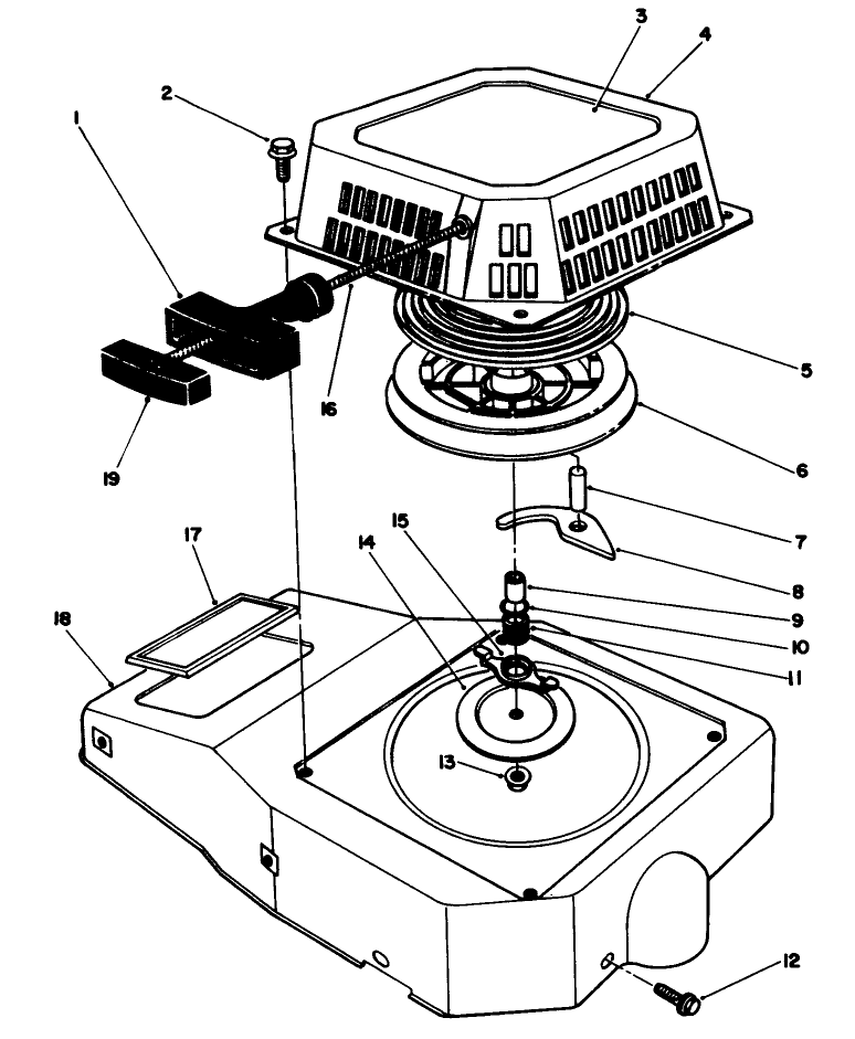 Engine Assembly Model No Vmh 7