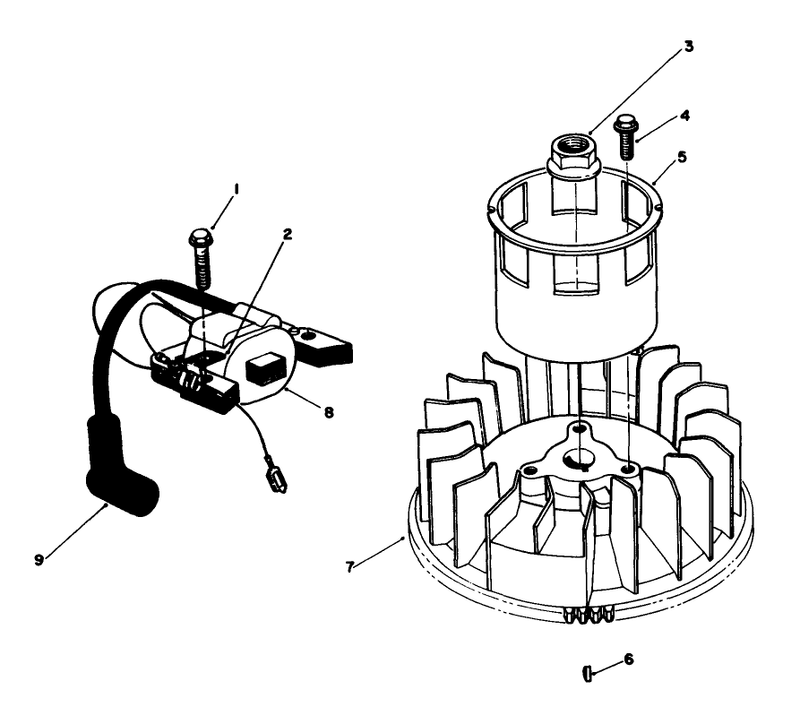 Engine Assembly Model No Vmj 8 continued