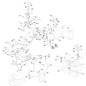 2 Spool Valve and Auxiliary Valve Assembly