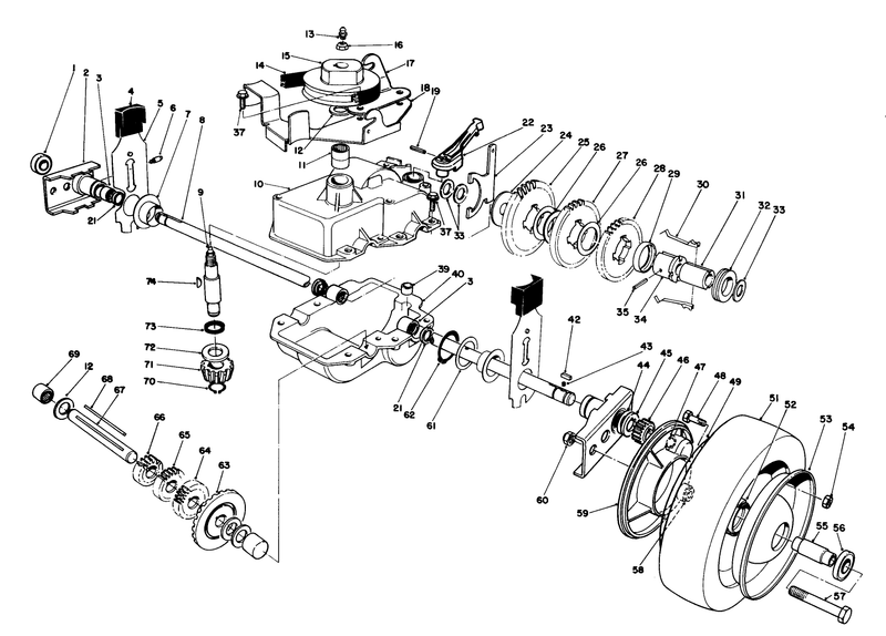 Gear Case Assembly