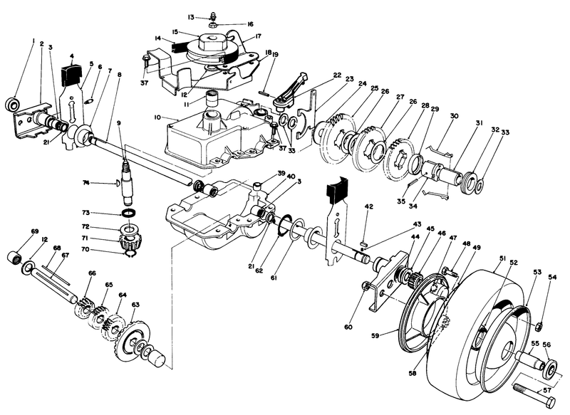 Gear Case Assembly