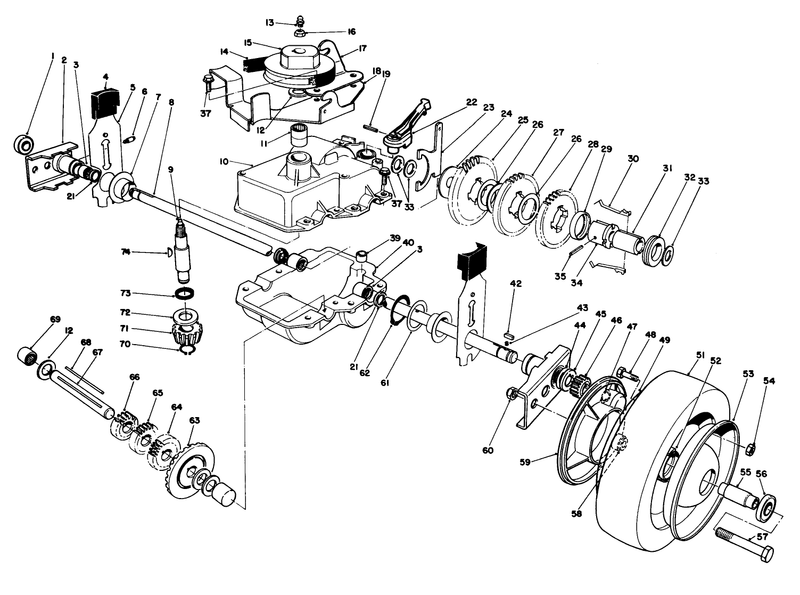 Gear Case Assembly