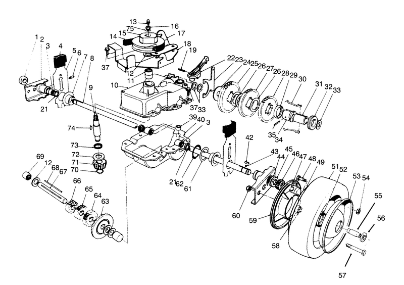 Gear Case Assembly