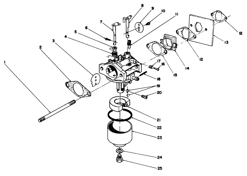 Engine Assembly Model No 47ph7 continued