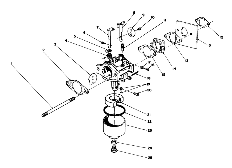 Engine Assembly Model No 47pj8 continued