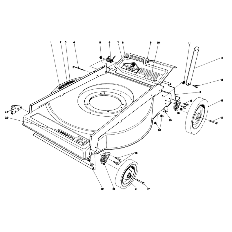 Mower Housing Assembly