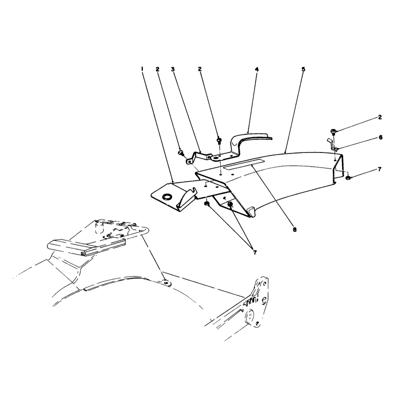 Side Discharge Chute Model No 59108 Optional