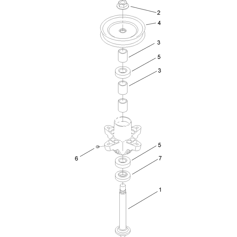 Spindle Assembly No 112-0915