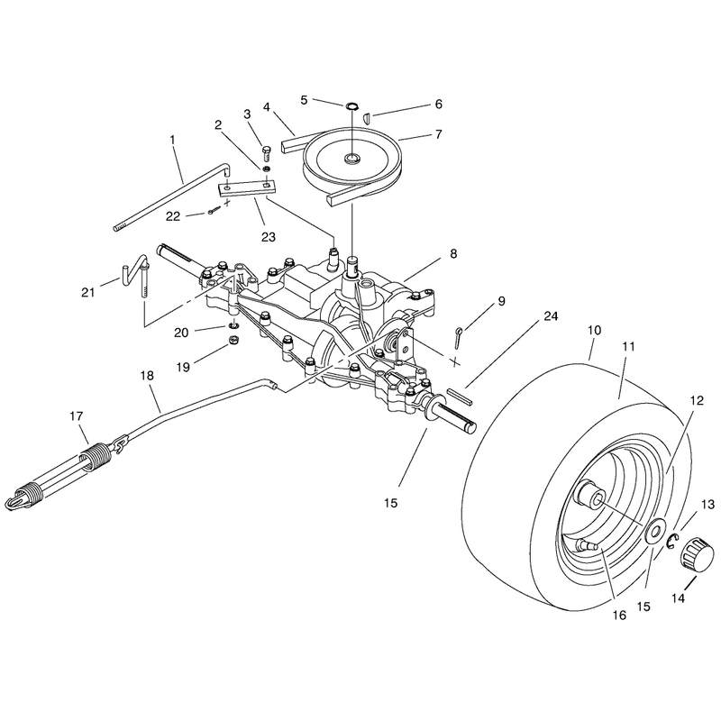 Rear Axle Assembly