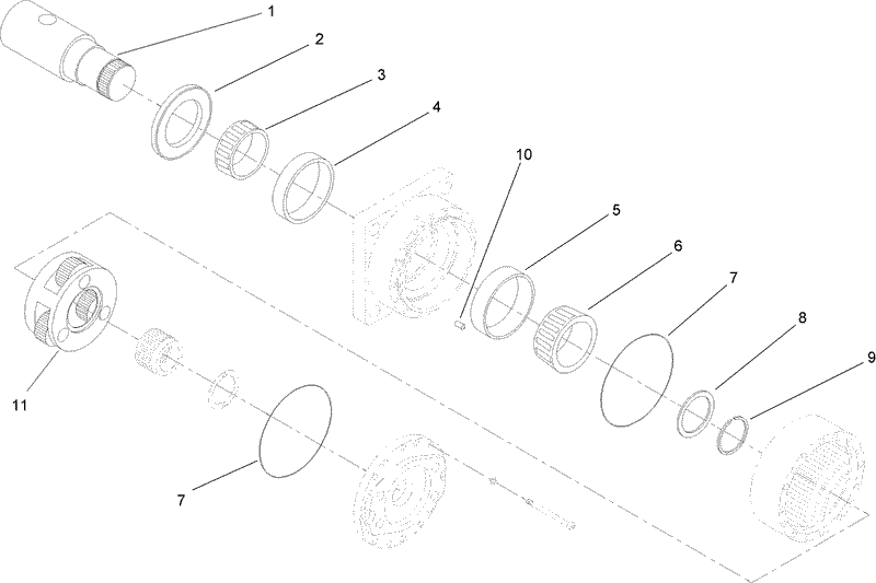 Planetary Drive Assembly No 107 9352 03