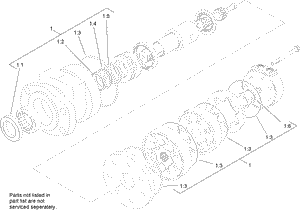 Hydraulic Motor Assembly No 107-9361