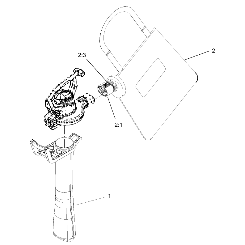 Vacuum Tube And Bag Assembly
