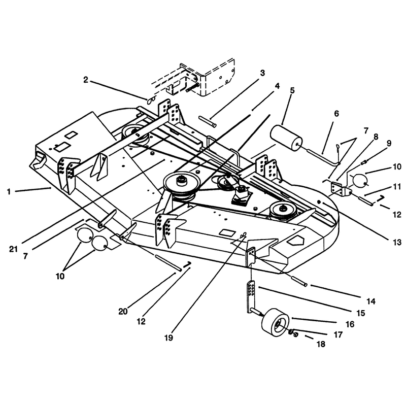 Belts Rollers and Gage Wheel