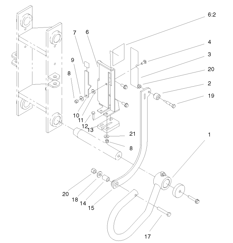 Indicating Lever Assembly