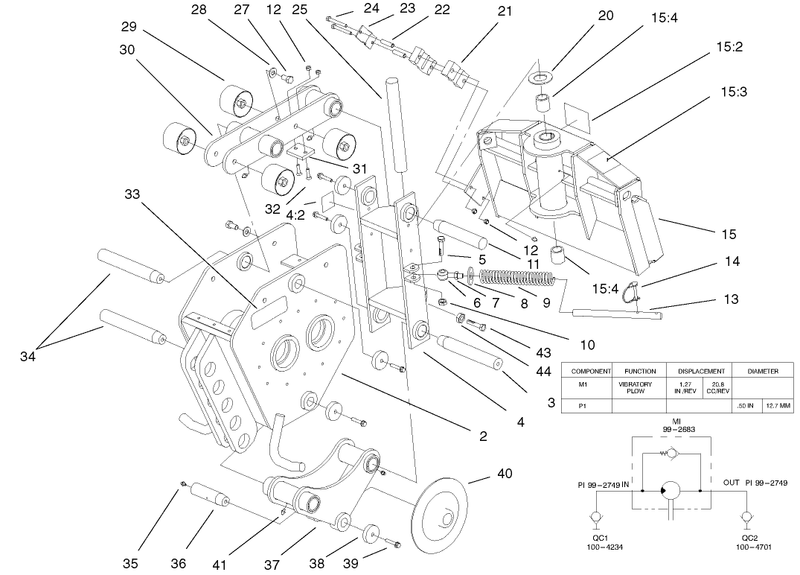 Vibratory Plow Assembly