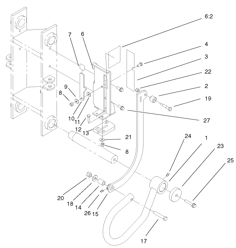 Indicating Lever Assembly