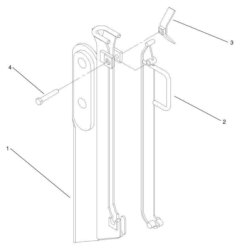 Chuted Blade Assembly No 104 0640