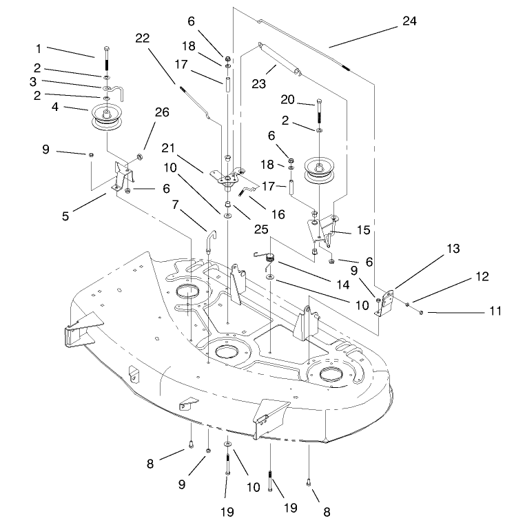 Brake & Idler Assembly