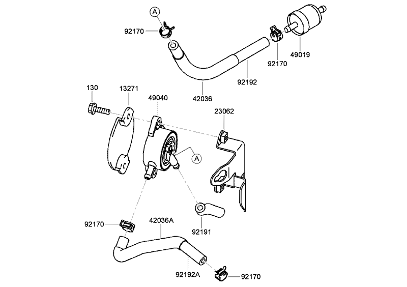 Fuel Tank and Valve Assembly