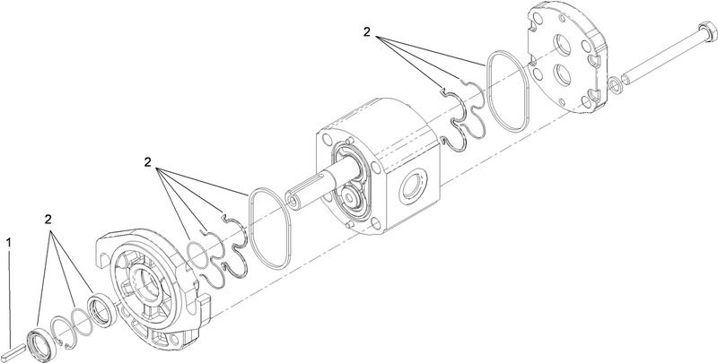 Gear Pump Assembly No 114 3072